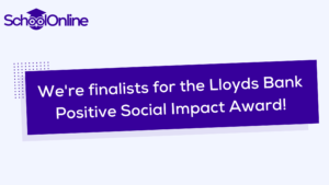 We're finalists for the Lloyds Bank Positive Social Impact Award!