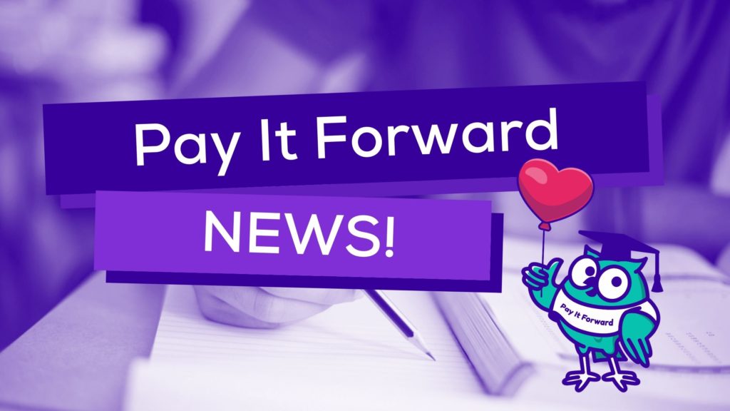 Good News About Companies Supporting Students' Education through SchoolOnline.co.uk's Pay It Forward Campaign