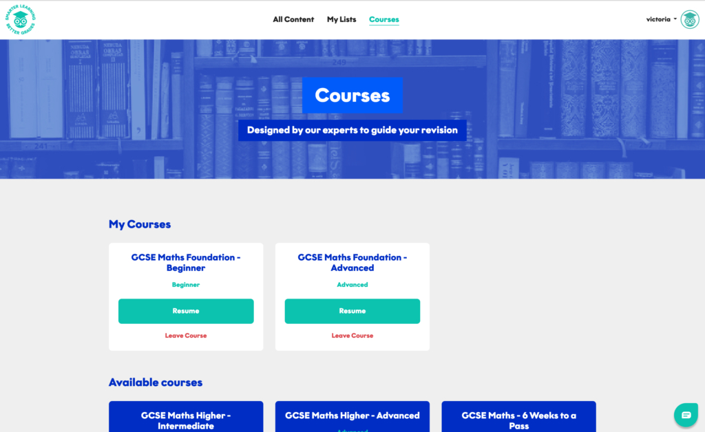 GCSE Maths Foundation Platform Preview